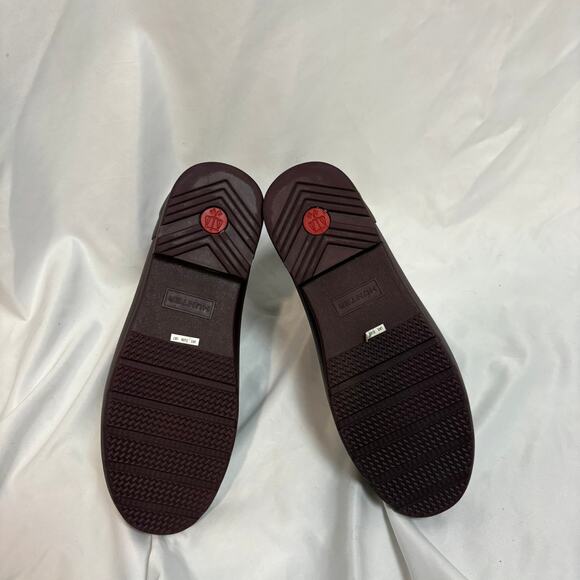 Hunter Dark Purple Chelsea Rain Ankle Boots Size 7 - Picture 5 of 7